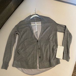Lululemon Cardi in the Front Sweater